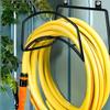 Heavy-Duty Rust-Proof Wall-Mounted Garden Hose Holder and Water Pipe Rack