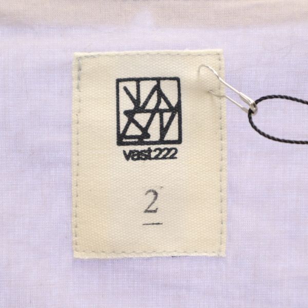 unused VAST222 20ss Short sleeve Layered Skipper Cut 2 blue Men's Used