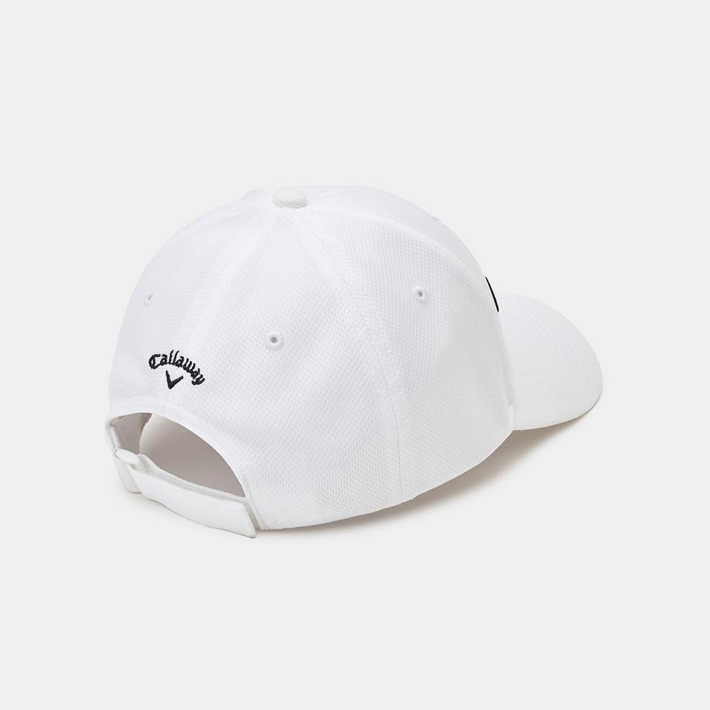 Callaway Tech Cap Adjustable Golf Hat C24191102 Men's (Moisture-Wicking, Quick-Drying, Size) / / 1030_White