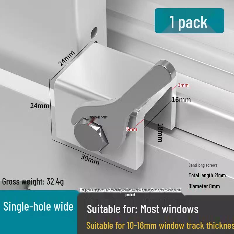 

Aluminum Alloy UPVC Child Safety Lock for Sliding Doors and Windows