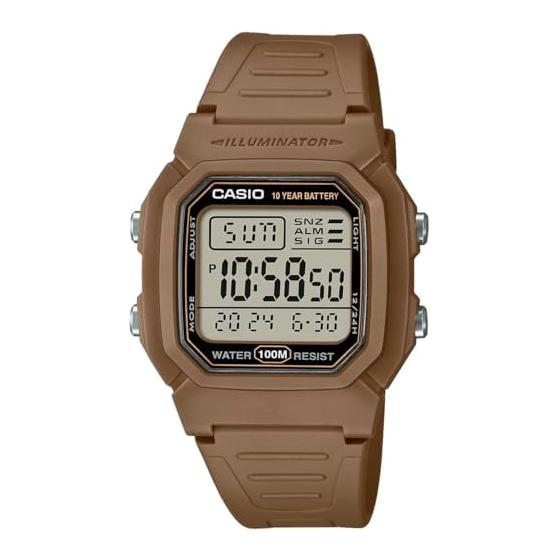 [Casio] CASIO Стандартные цифровые мужские часы W-800H-5AV Коричневые Международная модель [Параллельный импорт]