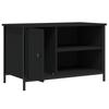 TV Stand Black 80 x 40 x 50 cm Engineered Wood