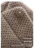 Women's Cashmere Neck Gaiter - 100% Pure Honeycomb Knit Scarf