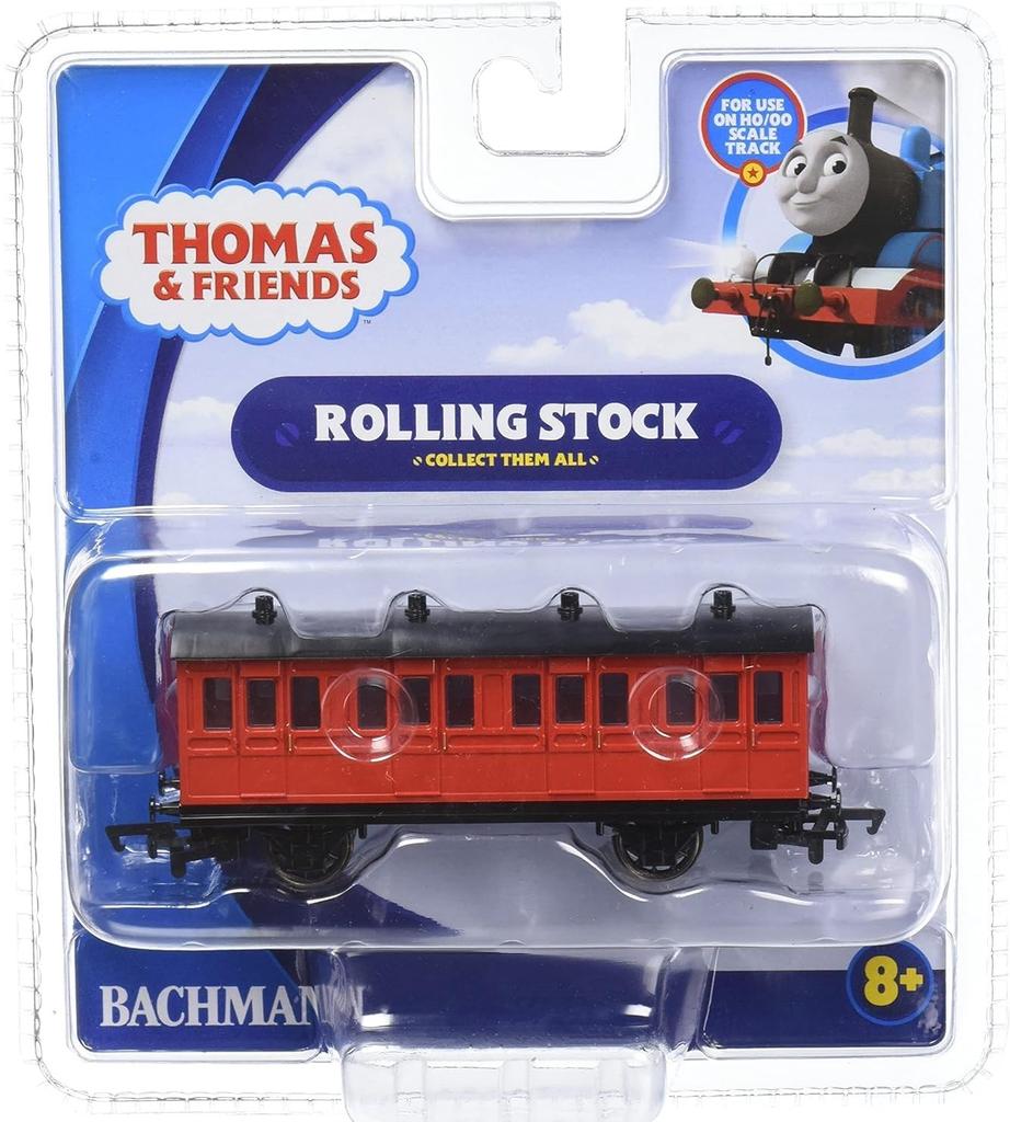 Bachmann HO Gauge Thomas the Tank Engine Red Passenger Car 28-76038 Model Train