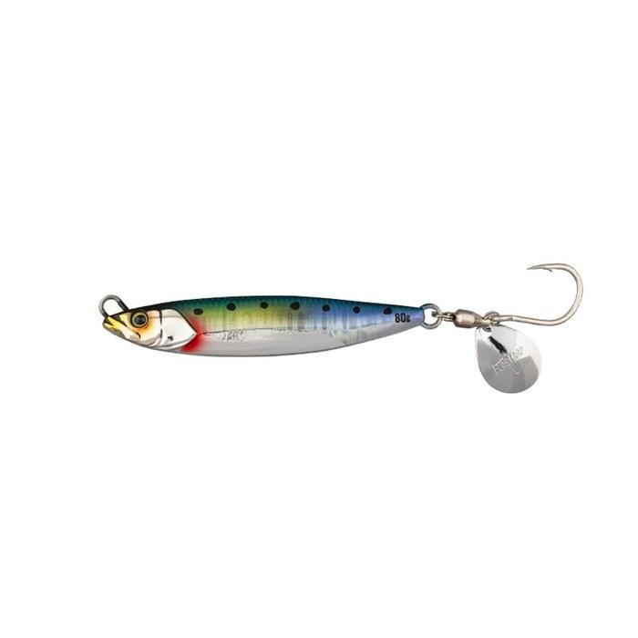 JACKALL Flag Trap Blade 80g UV Iwashi/Magma Wave Holo