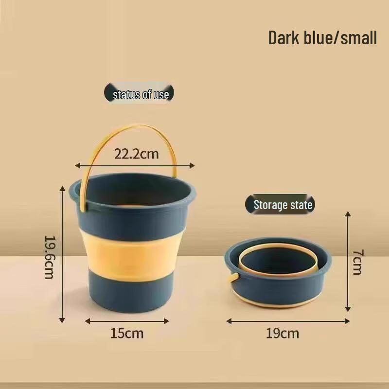 Tiemuyun Foldable Portable Utility Bucket