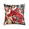 Mariahs Careys Christmas Pillow Case  Retro Trendy Pillow Cover Soft Pillowcases For Sofa Home Decor