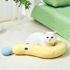 U-shaped Stuffed Pillow For Pet Cat Super Cat Neck Protector For Indoor Sofa