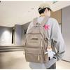 Backpack Cool Leisure Fashion College Laptop Student Lady School Bag Travel Nylon Book Trendy Backpack
