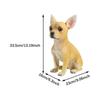 Puppy Statue Animal Figurine Modern Crafts Party Supplies Home Decoration