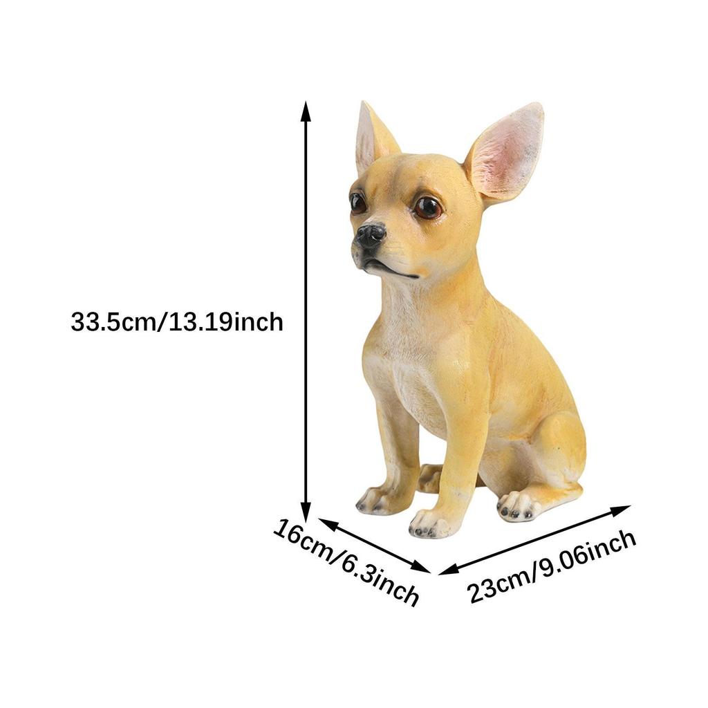 Puppy Statue Animal Figurine Modern Crafts Party Supplies Home Decoration
