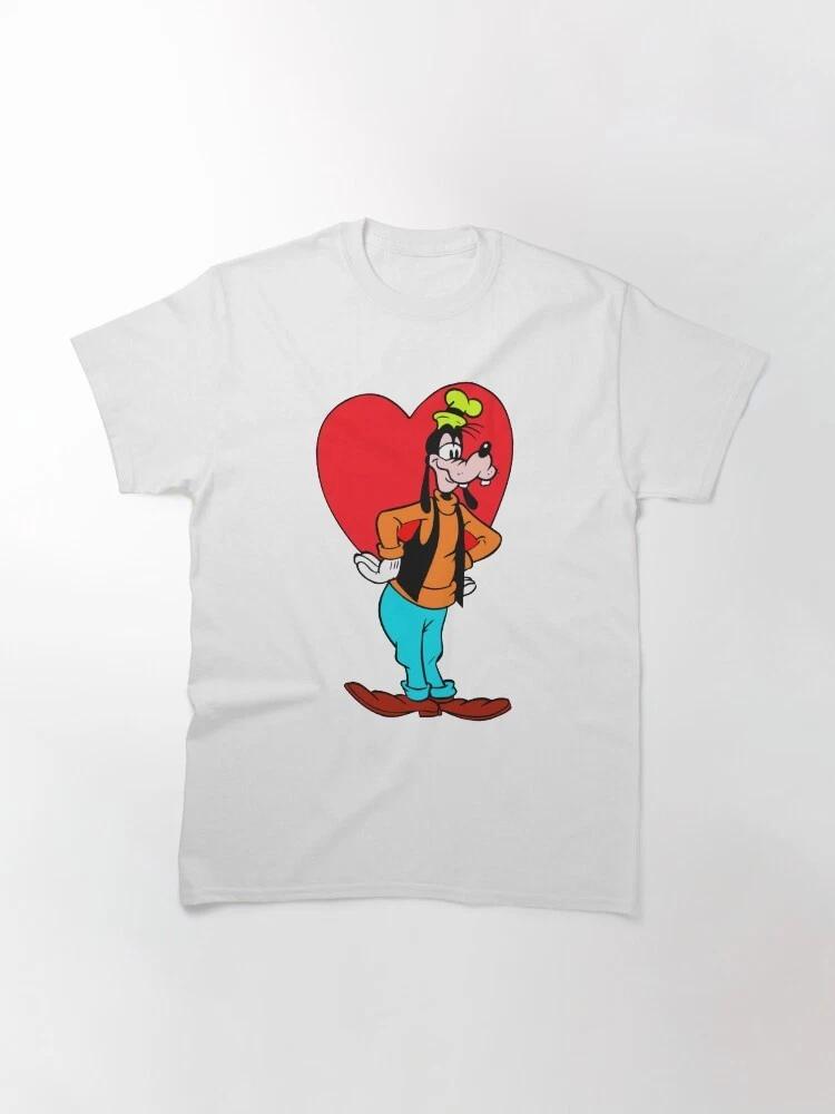 world Goofy Big Loving Heart Classic TShirt Unisex Style S