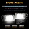 LED License Plate Light For N'issan 350Z 370Z GT-R Versa Cube Leaf & I'nfiniti G25 G35 G37 Q40 Q60 Tag Lamp Assembly, 6000K White 2PCS