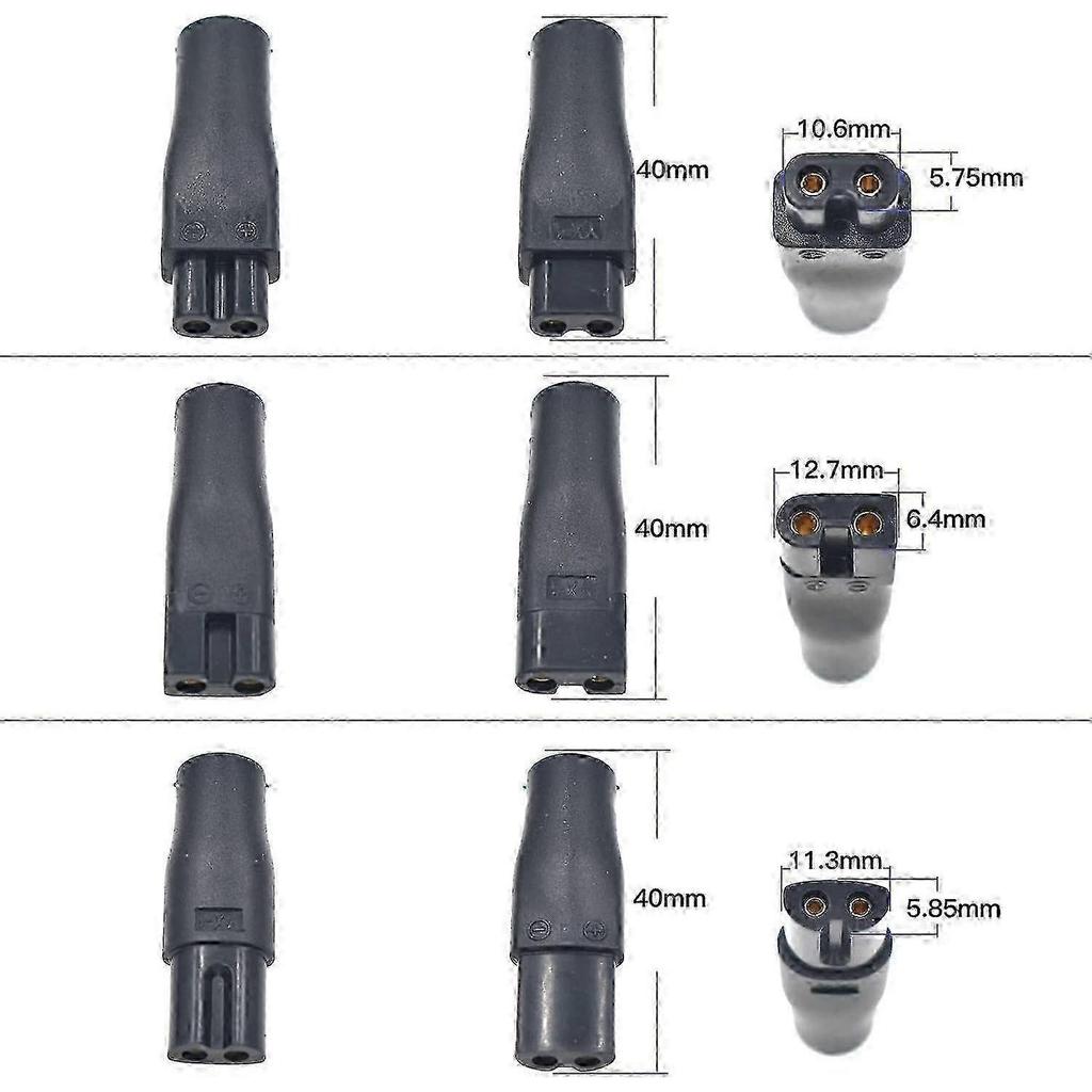 Replacement Power Cords 5V USB Adapters for Electric Hair Clippers Beard Trimmers Shavers Beauty Tools and Desk Lamps hwyNO.367