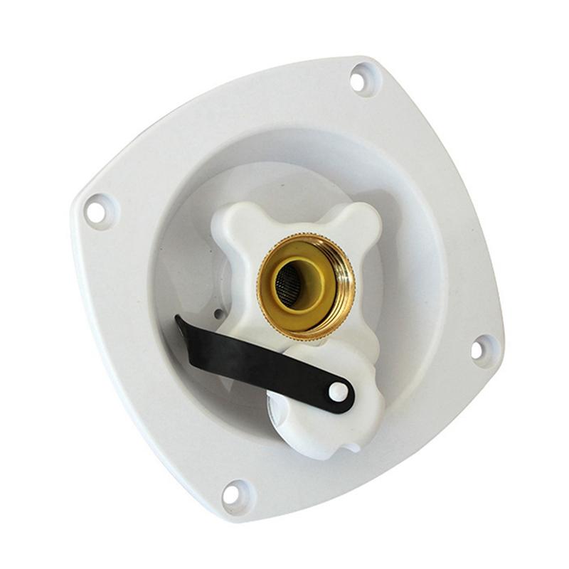 RV Wall Mount Filler Regulator Impact Pressure Regulated Water Entry For Rvs Trailer Campers Boat Accessories