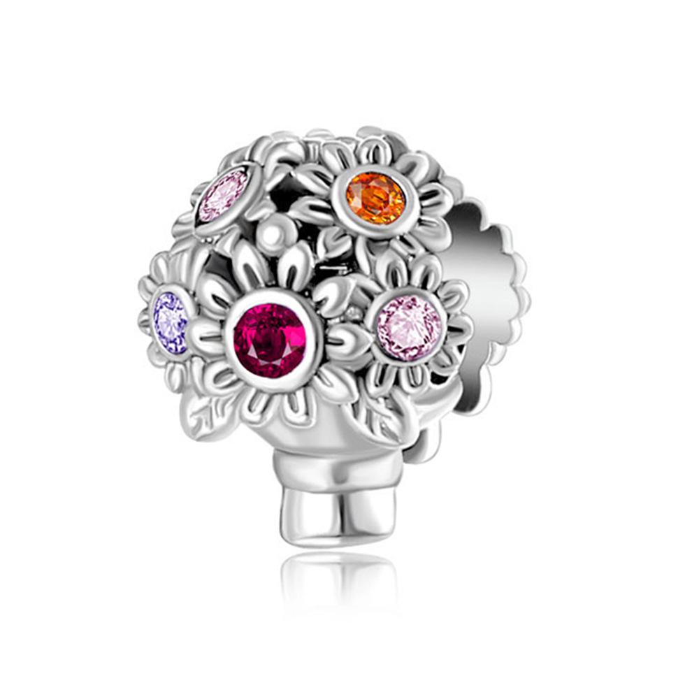 Bransoletka z koralików Sowa i Kwiat z zawieszką DIY na Graduation i Podróż