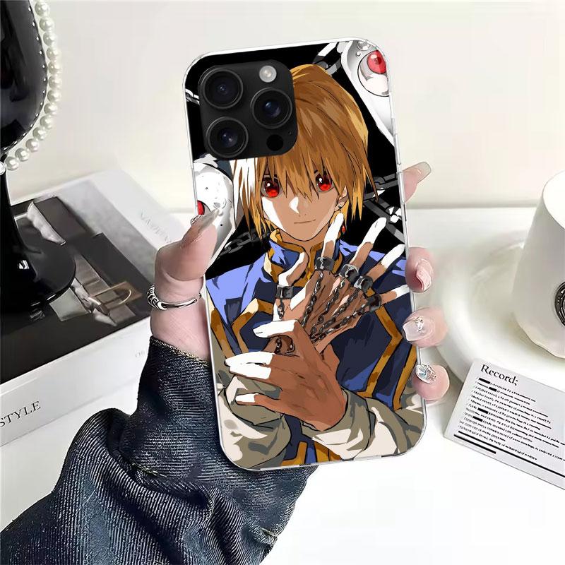 Huner X-Hunters Kurapika Soft Phone Case For IPhone 11 17 Air 16E 16 Pro Max 15 + 14 Plus 13 Mini 12 Apple 7 SE 8 Fundas Coque 1