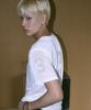 Eontaiteulseoul Untitled Numbering Layered Henley Neck Crop Short Sleeve White
