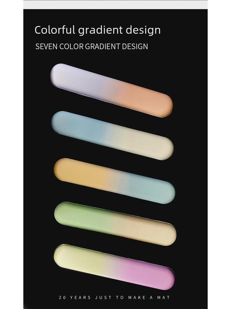 Macaronfarbenes Memory-Foam-Tastatur- und Maus-Handgelenkauflagen-Set, Schlichter Ins-Stil