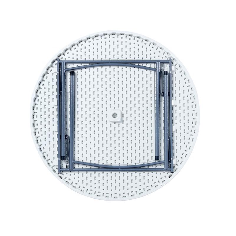 ZISIZ Plastic Round Folding Table