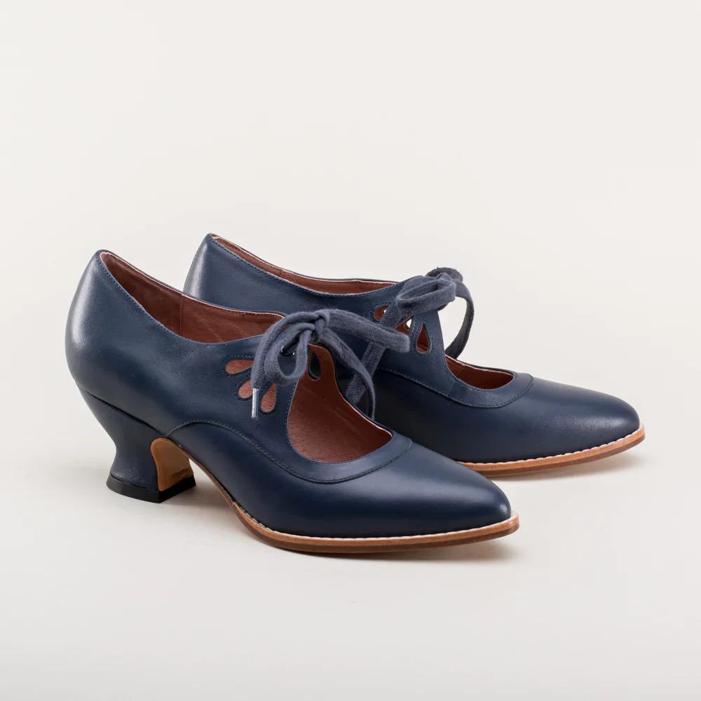 New Hollow Out High Heels Lace Up Plus Size Women's Casual Shoes
