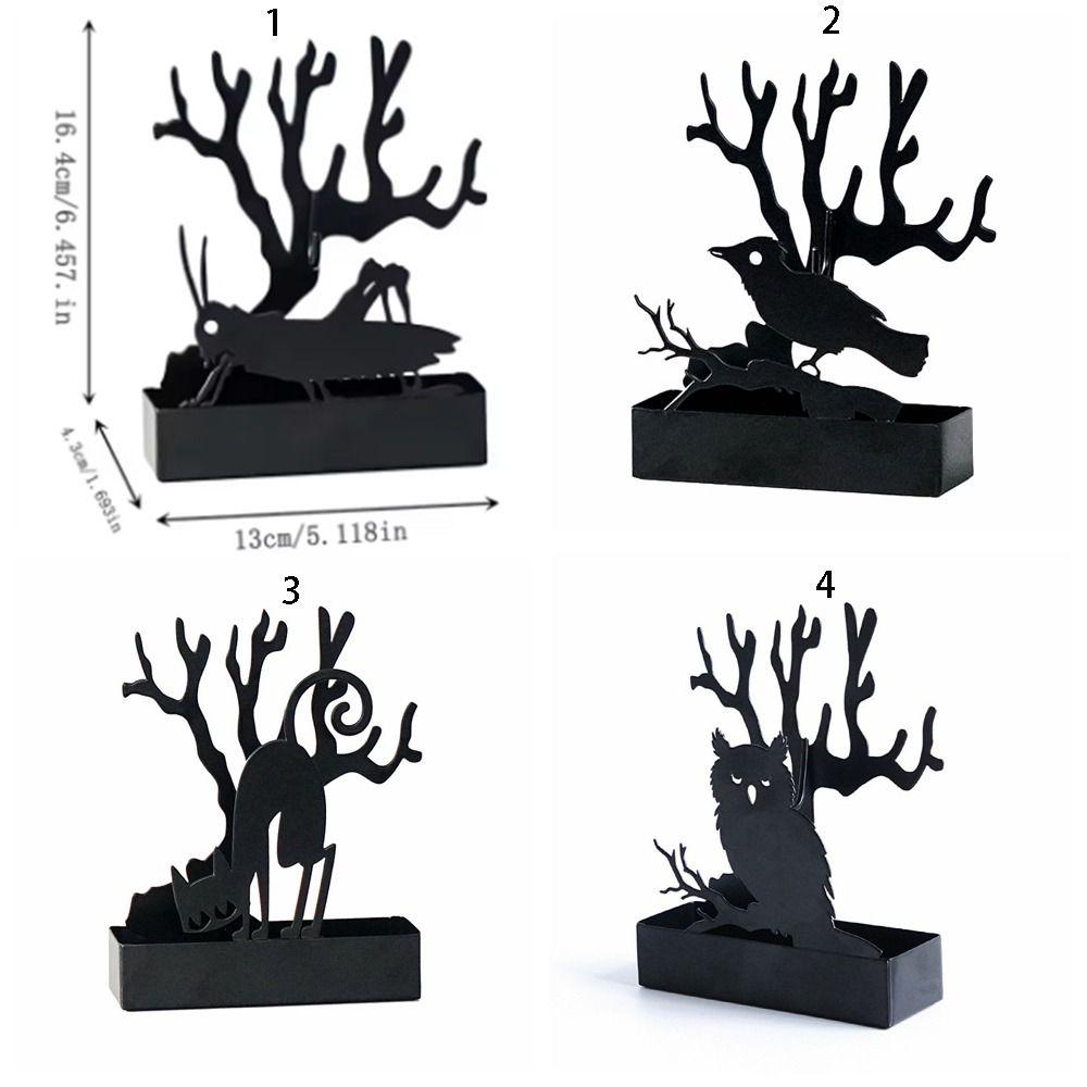 Easy To Clean Animal Incense Stand Reusable Mosquito Coil Box  Home Decor