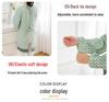 2023 Women's Long Sleeve Printed Kitchen Apron - Oil-Proof Fashion Smock for Cooking