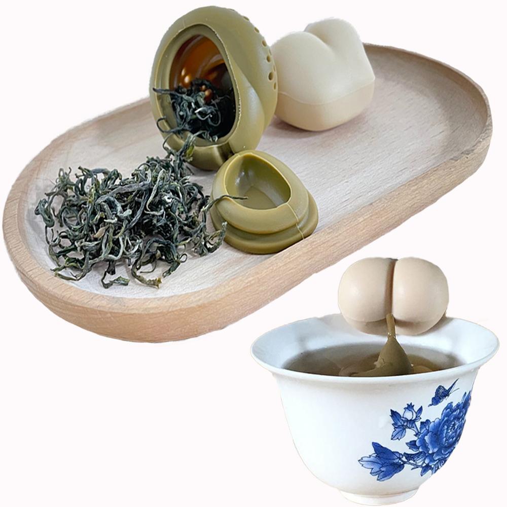 Thee-infuser Zeef Poep Theezakjes Infusor Filter Kruiden Voor Thee Zetten Diffuser Zeefje Creatieve Grappige Theezetapparaat Accessoires