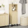 VidaXL Bathroom Cabinet Sonoma Oak 30x30x100 Cm 847389