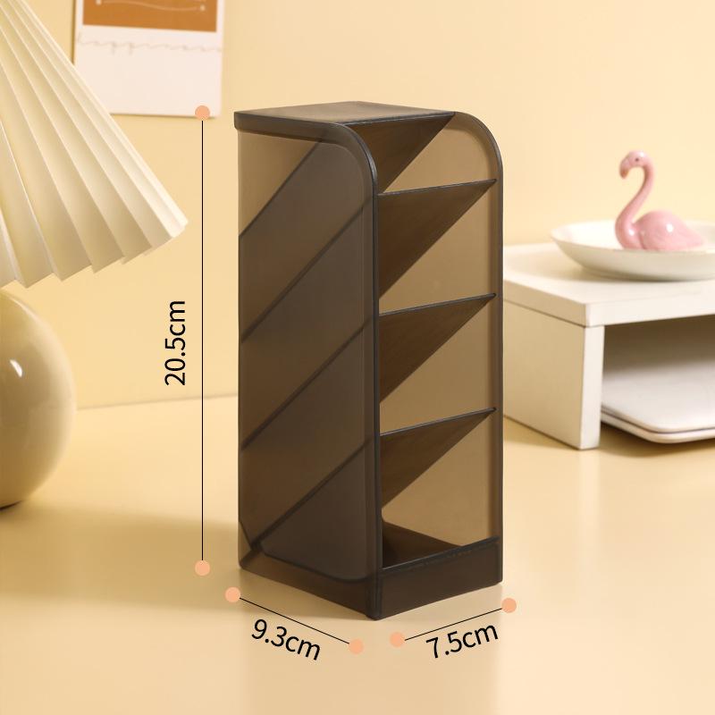 Porte-stylo transparent multi-grilles style nordique pour étudiants