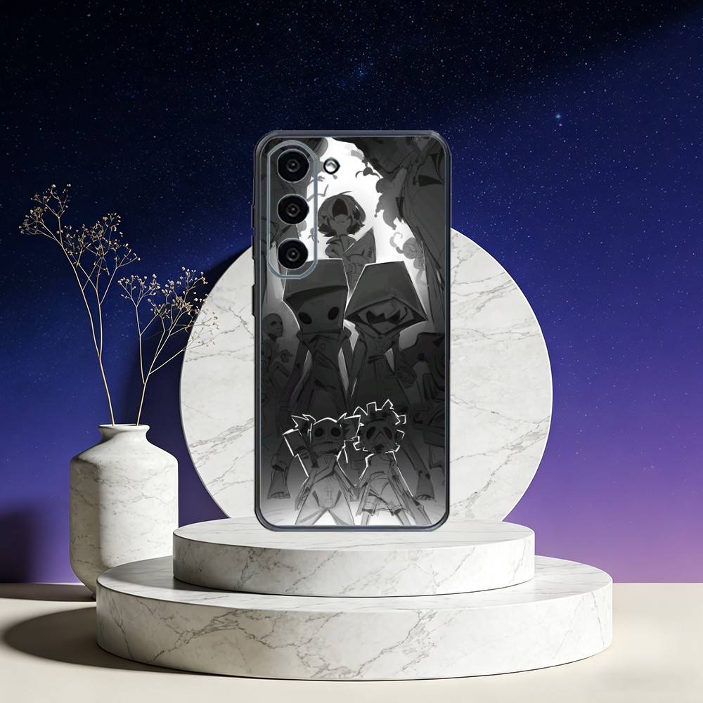 Game L-Little N-Nightmares Phone Case For Samsung Galaxy A73,A72,A71,A70,A53,A52,A51,Others Soft Black Cover
