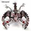 Microworld 3D Kovové Puzzle Zvířata Red Devils Škorpion Modelové Sady DIY Stolní Dekorace Puzzle Hračky Narozeninové Dárky Pro Dospělé
