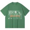 230 Gsm Cotton Heavy Metal T-Shirt Rock Band Popular Music Print Unisex Heavy Cotton T Shirt