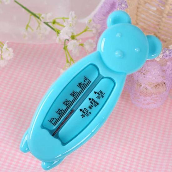 Cartoon Bear Shape Baby Shower Bath Water Thermometer Temperature Test Tool