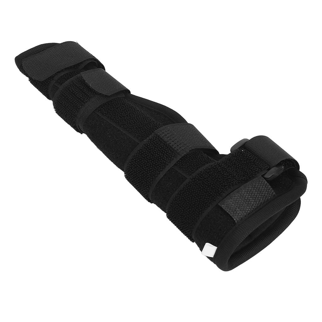 Orteză cu 2 degete cu placă de aluminiu încorporată, absorbantă de transpirație, respirabilă, suport pentru atele de degete pentru bro