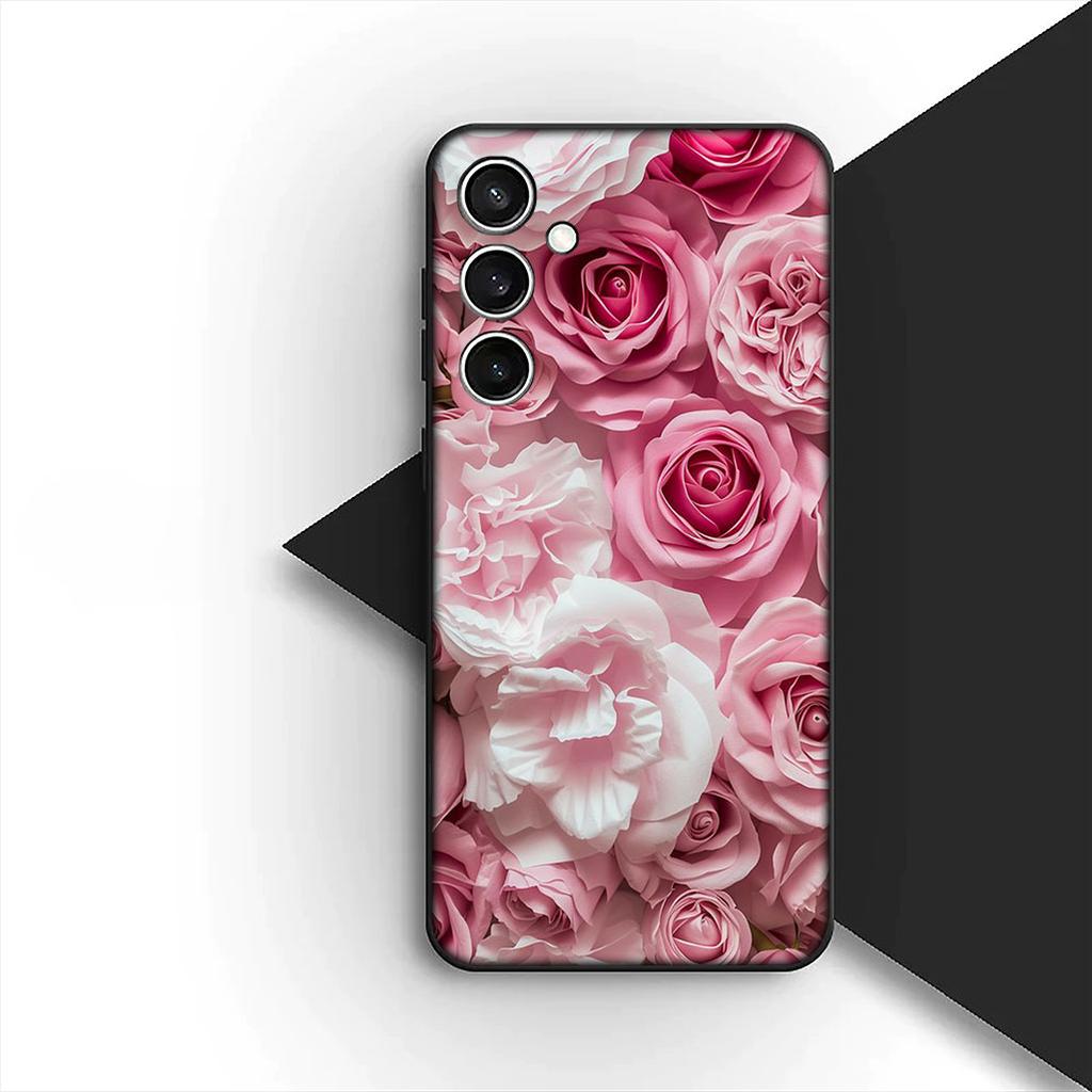 Weiche Hülle für Apple iPhone 17 Pro XS Max Air 6 7 8 Plus 5 + SE 2022 SE2 16E Hülle Handyhülle Mohnblume Blüte Mode