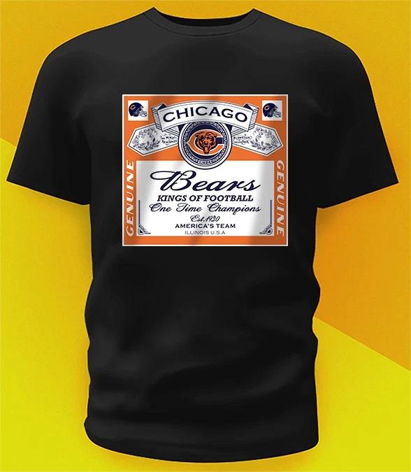 Chicago Bears Kings Of Football Shirt Sizes From Youth To Adult 6XL 4XL