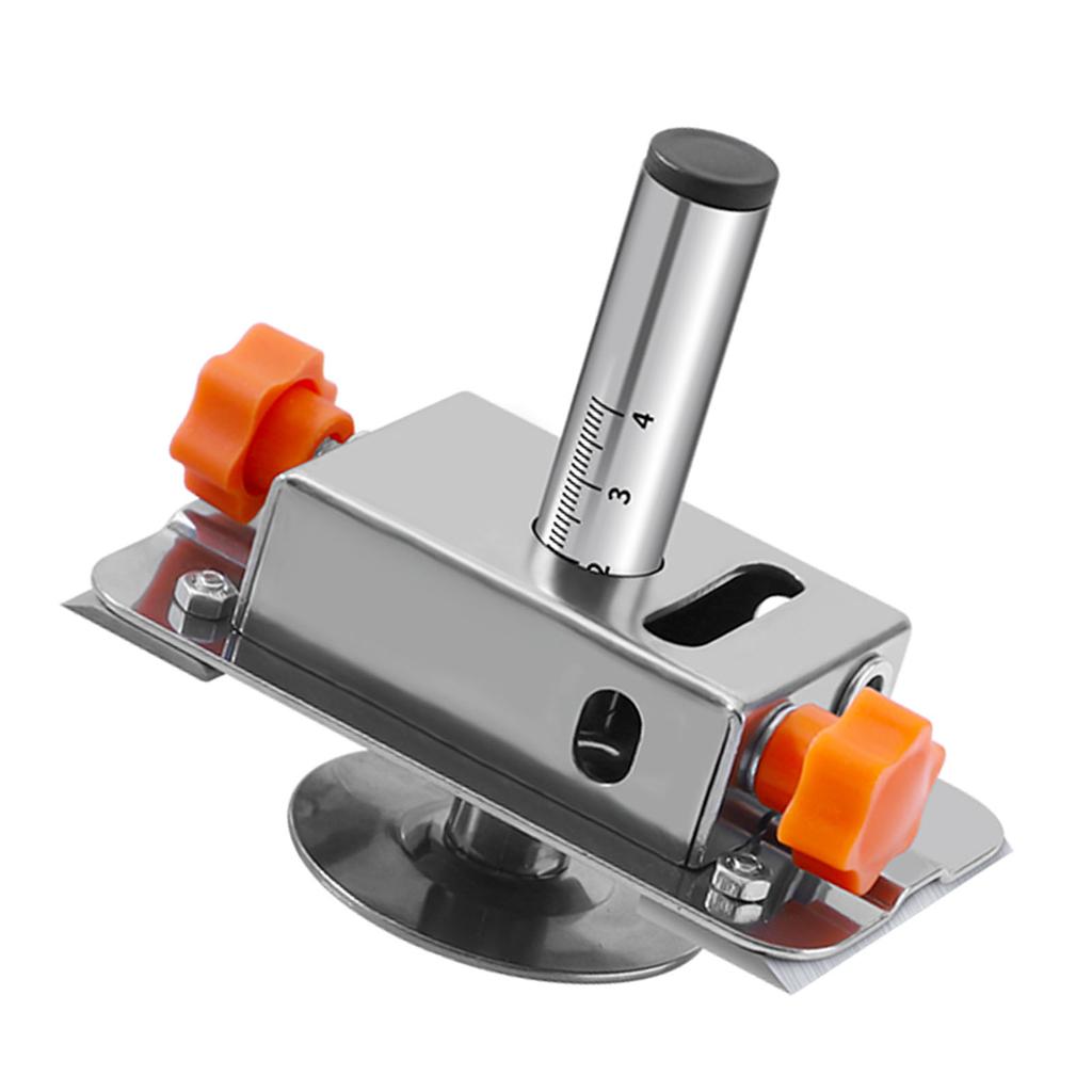 Anreißwerkzeug Edelstahl Multifunktional Doppelte Verwendung Parallellinien-Hilfswerkzeug