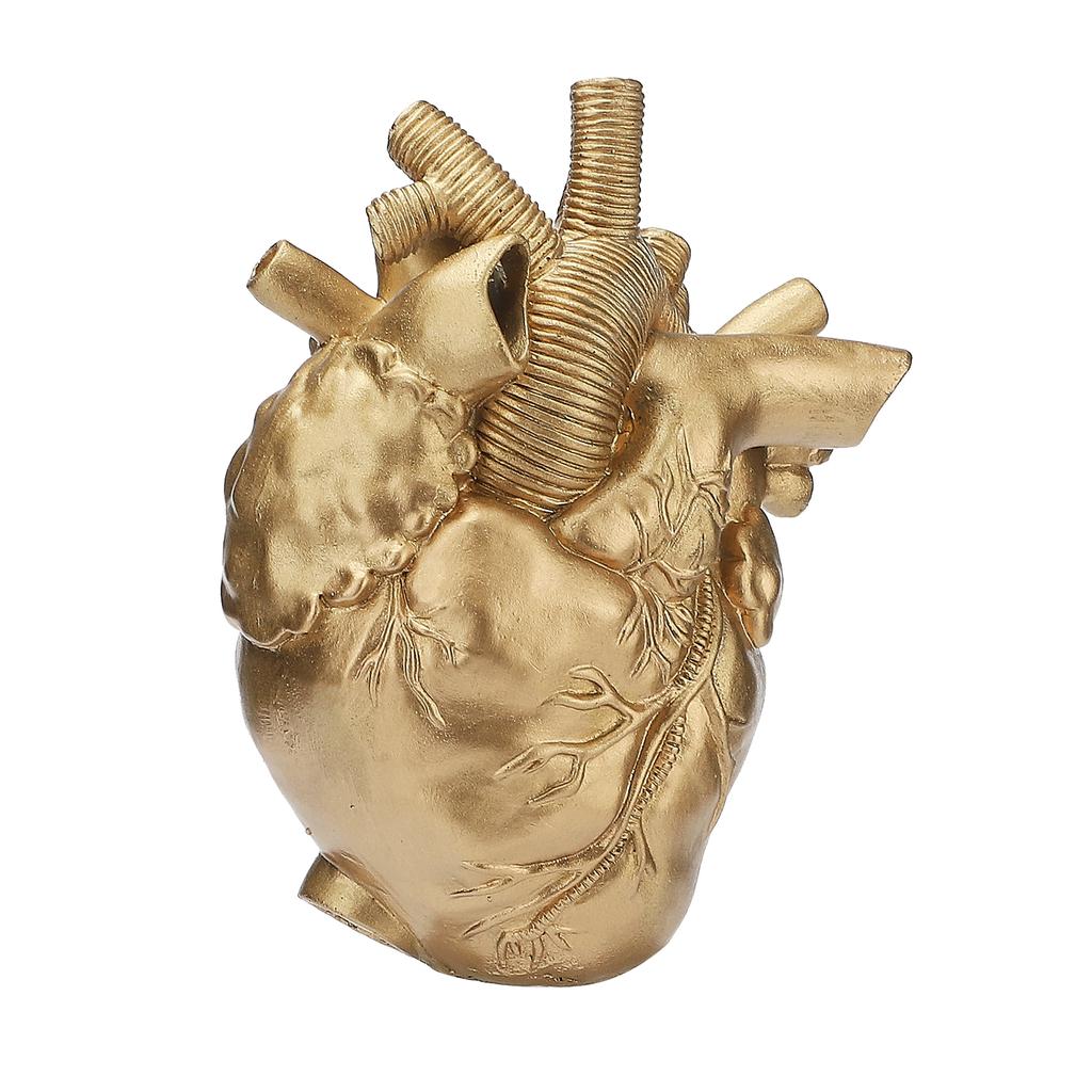 Wazon w kształcie serca Unikalny żywiczny dekoracyjny wazon na kwiaty do dekoracji domu, salonu, biurka