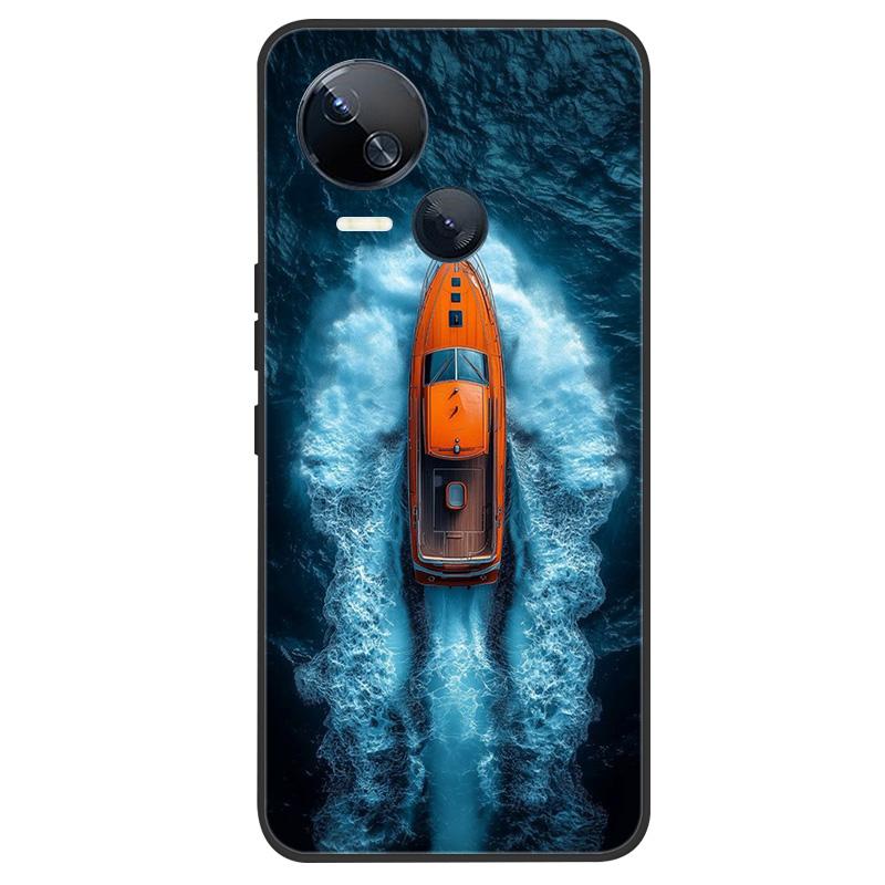 For Tecno Spark 10 5G Case Shockproof Soft TPU Silicone Phone Cover For Tecno Spark 10 5G Funda Spark10 5G KI8 Capa Cartoon