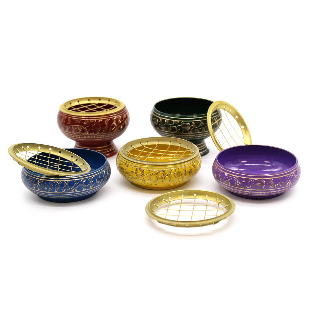Charcoal Incense Burner, Sacral Chakra Svadhisthana