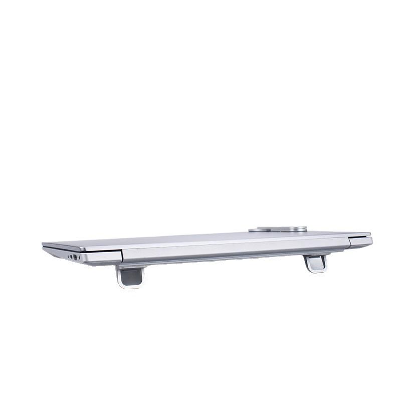 Portable Laptop Stand with Heatsink and Desktop Riser Bracket