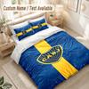 Boca Juniors Bedding Set, 1 Duvet Cover & 2 Pillowcases Soft Comfortable Bedroom Home Textile Decor
