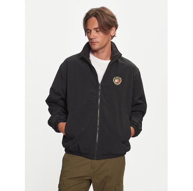 

Демисезонная куртка Tommy Jeans DM0DM19643, черная, стандартный крой L