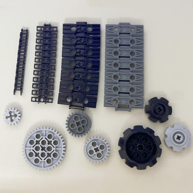 3711 14696 3873 88323 57518 57520 Link Chain Bricks Toy For Technical MOC DIY Buildings Blocks Compatible High-Tech