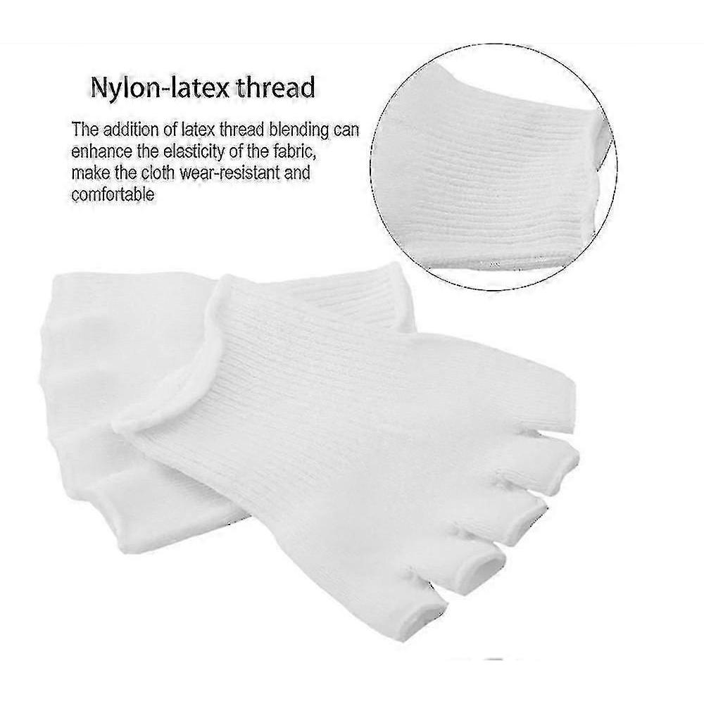 Toe Gel-lined Alignment Socks (2 Pair) Toes Separator Spacer Stretch Tendon Pain Relief A
