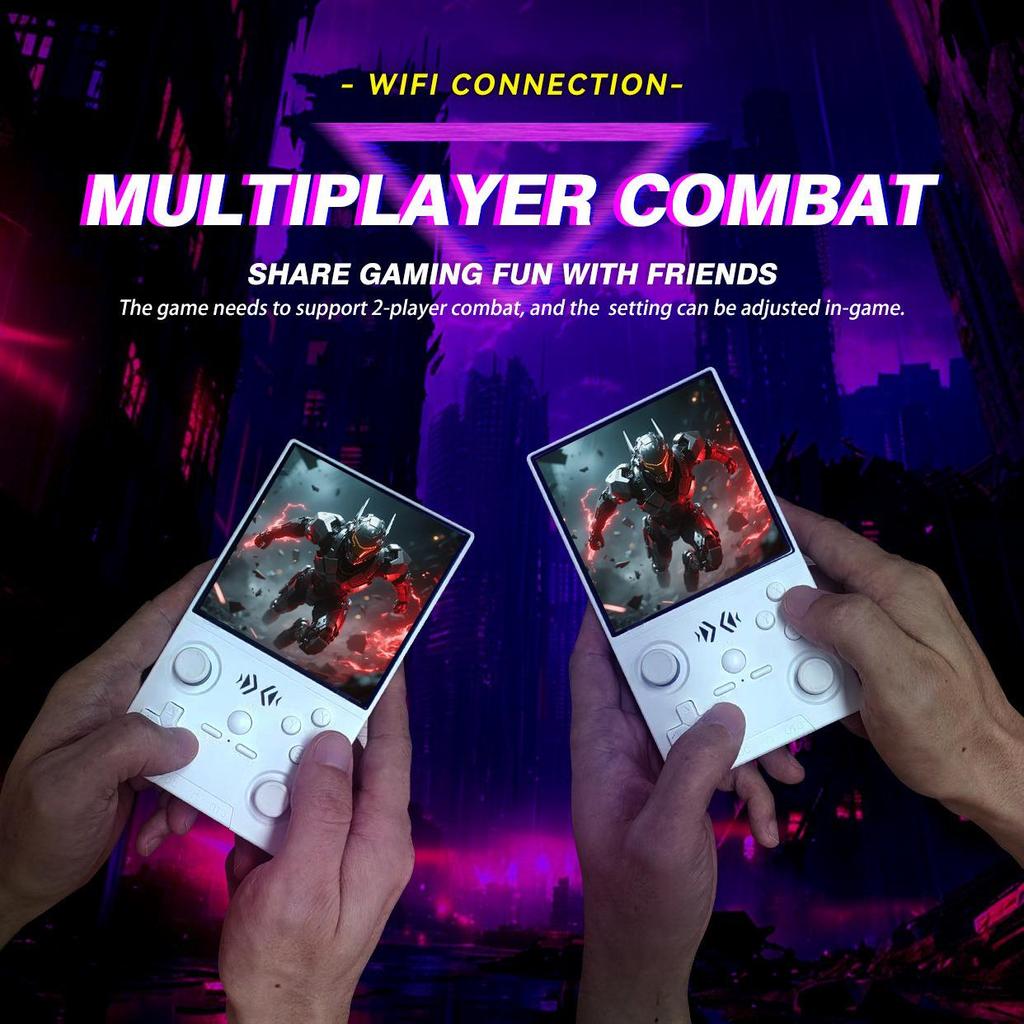 XF40V Open-Source Handheld-Konsole: Grenzüberschreitendes Gaming mit GBA, PSP God of War, Arcade und Online-Mehrspieler über WLAN.
