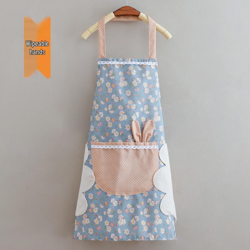 2024 Women's Long Sleeve Waterproof Kitchen Apron - Oil-Proof Coveralls for Home Use
