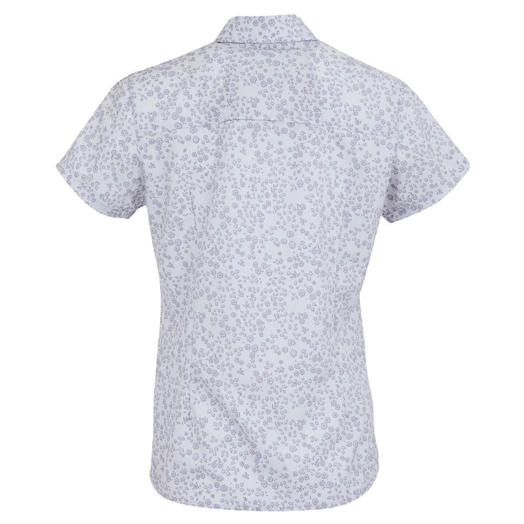 Regatta Womens/Ladies Travel Meadow Floral Packaway Short-Sleeved Shirt