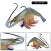 Oenux Ocean Animals Simulation Tiger Prawn Crayfish Shrimp Sea Life Model Figurines Action Figures Collection Toys For Kids Gift